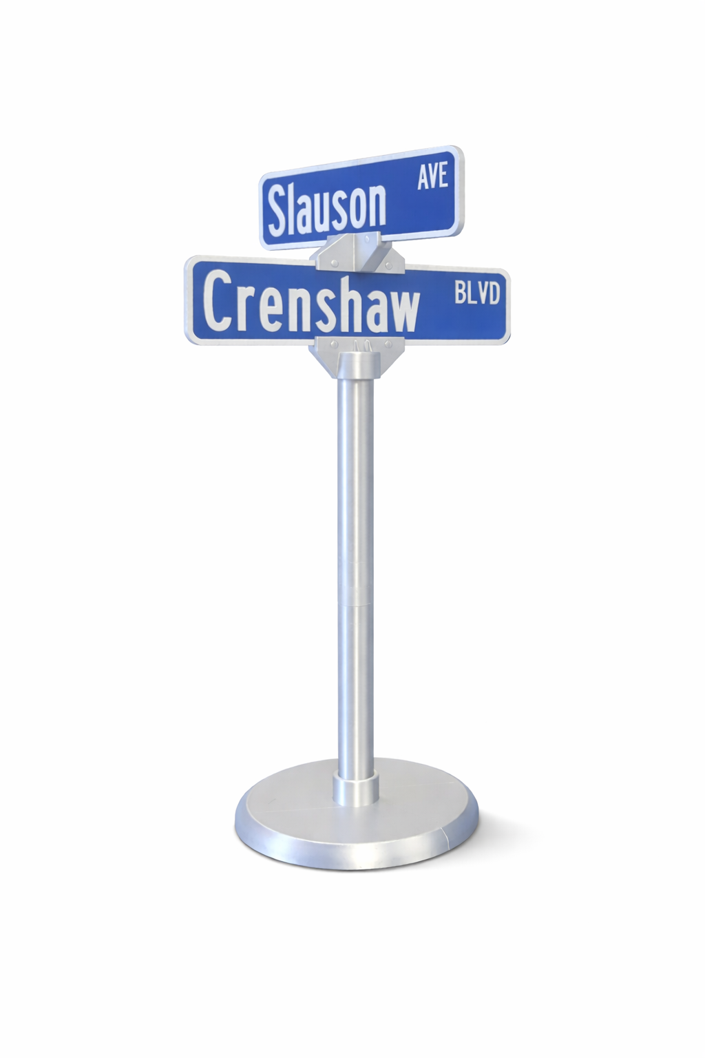 Slauson & Crenshaw Street Sign Display