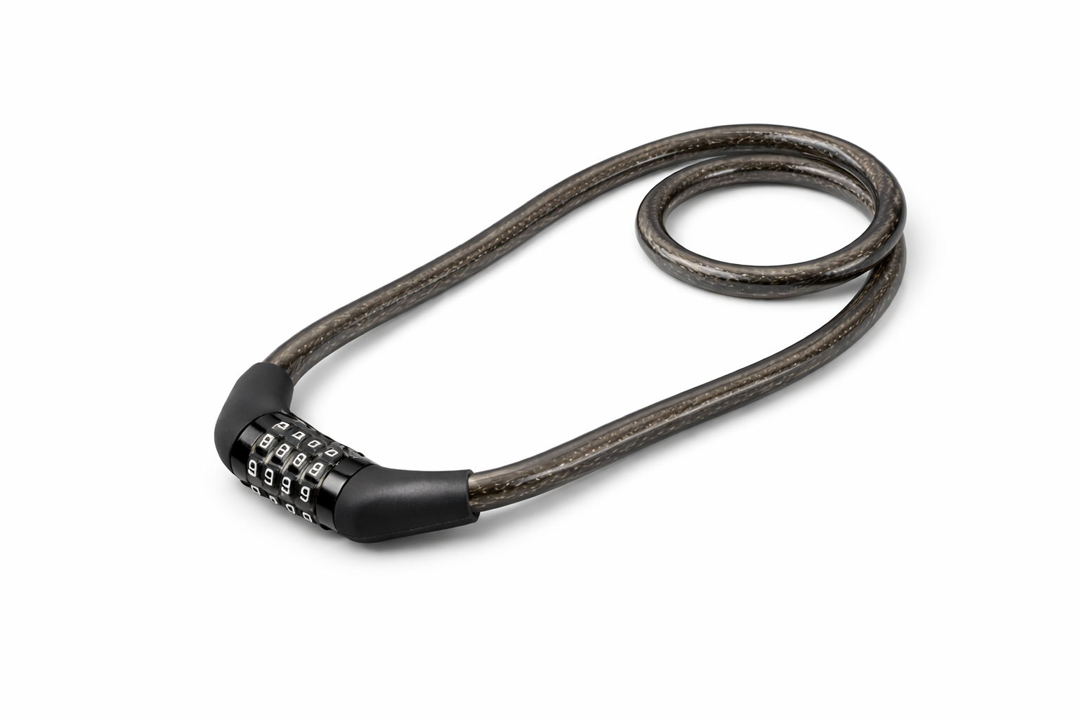 Heavy-Duty 72” Bike Cable Combination Lock – 15mm
