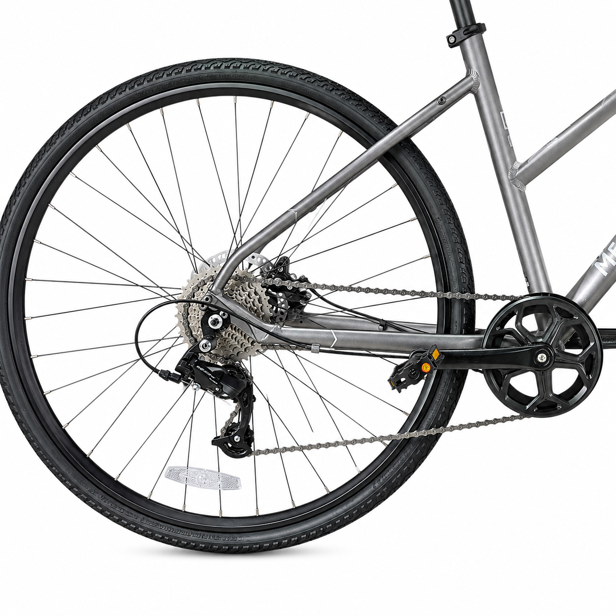 METRO Bicycles H2 Hybrid Bike – Matte Gray