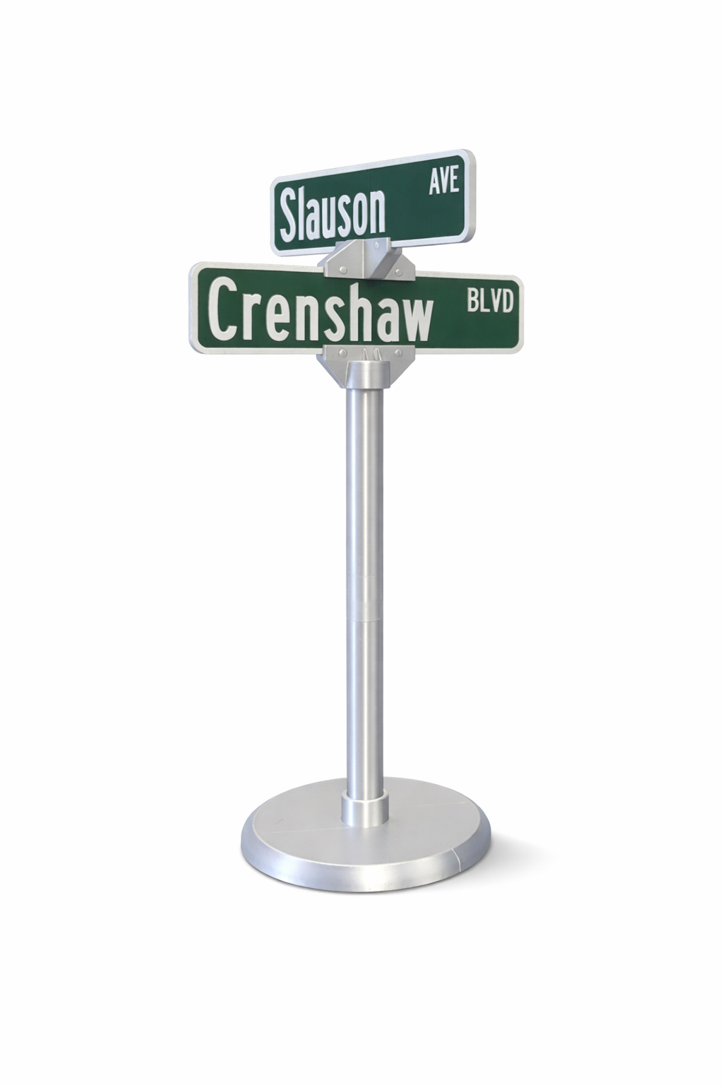 Slauson & Crenshaw Street Sign Display