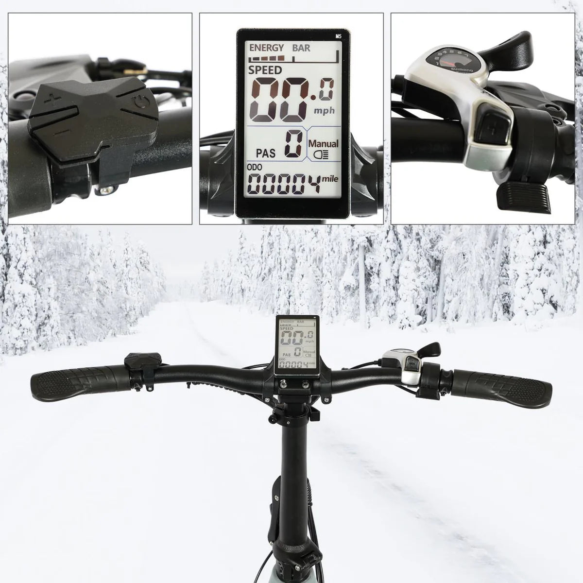 Tracer KAMA 2.0 20” 750W Folding Fat Tire E-Bike